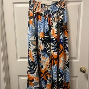 True Destinations Cropped Palazzo Pant XL